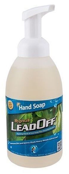 Picture of Hygenall Lead Off Foaming Hand Soap - 18.5oz Bottle Removes Lead Zinc, Cadmium, Mercury, Arsenic, Hex Chrom & other Toxic Metals, Dirts & Germs