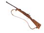 Picture of Used Spanish Model 1916 Carbine Bolt-Action 7x57mm, 17.7" Barrel, Sporterized, With Leather Sling, Fair Condition