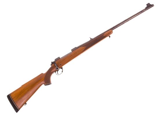 Picture of Used BSA Majestic Emperor Bolt Action Rifle, 458 Win Mag, 24'' Barrel w/Sights And Factory Muzzle Brake, Walnut Sock, Very Good Condition