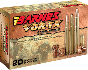 Picture of Barnes VOR-TX Premium Hunting Rifle Ammo - 270 Win, 130Gr, TTSX BT, 20rds Box