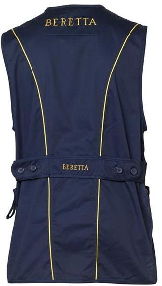 Picture of Beretta Men's Clothing, Vests - Beretta Silver Pigeon Vest, Adult, Navy, XXL