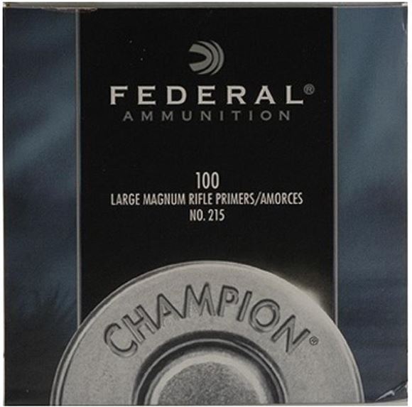 Picture of Federal Components, Federal Champion Centerfire Primers - No. 215, Large Magnum Rifle, 100ct Box
