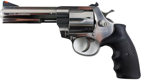 Picture of Alfa-Proj ALFA Steel 3551 DA/SA Revolver - 357 Mag, 4.5", Stainless Steel, 6rds, Adjustable Sight