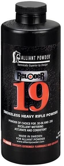 Picture of Alliant Smokeless Rifle Powder - Reloader 19, 1lb
