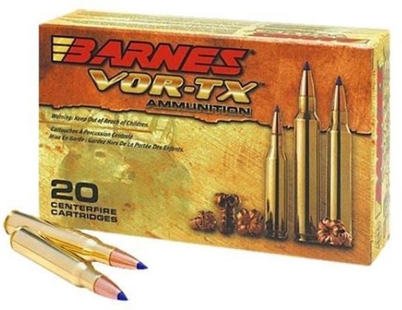 Picture of Barnes VOR-TX Safari Premium Big Game Hunting Rifle Ammo - 375 H&H, 300Gr, TSX, 20rds Box