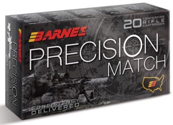 Picture of Barnes Precision Match Rifle Ammunition - 308 Win, 175 Gr, Open-Tip Match (OTM), 20rds Box