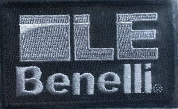 Picture of Beretta Caps - Velcro Tactical Patch, Benelli LE, Silver w/Black