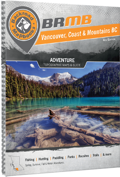 Picture of Backroad Mapbooks, Backroad Mapbook - British Columbia, Vancouver, Coast & Mountains BC, Western Canada, 4rd Edition