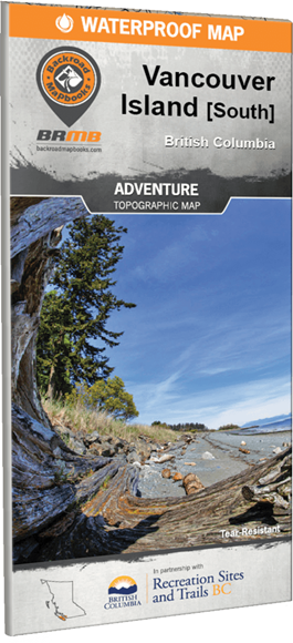 Picture of Backroad Mapbooks, Adventure Map - British Columbia, Vancouver Island South, 1st Edition 2017