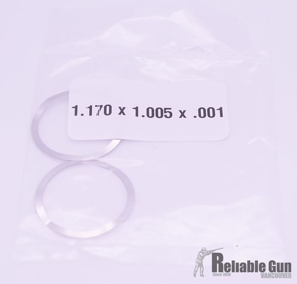 Picture of Brownells AR-15 Parts - Barrel Nut Shim Kit,  (2) .001", (2) .003", and (1) .007" Thick Shims