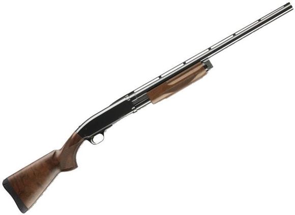 Picture of Browning BPS Micro Midas Pump Action Shotgun - 410 Bore, 3", 24", Vented Rib, Polished Blued, Polished Blued Steel Receiver, Satin Grade I Black Walnut Stock, 4rds, Silver Bead Front Sight, Invector Flush (F,M,IC)