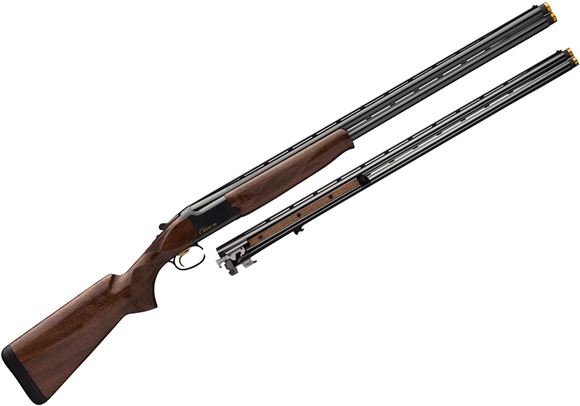 Picture of Browning Citori CXS Combo Over/Under Shotgun - 12Ga/20ga, 3", 30", Lightweight Profile, Vented Rib, High Polished Blued, High Polished Blued Steel Receiver, Gloss Grade II American Walnut Stock, Ivory Bead Front & Mid-Bead Sights, Invector-Plus Midas Ext