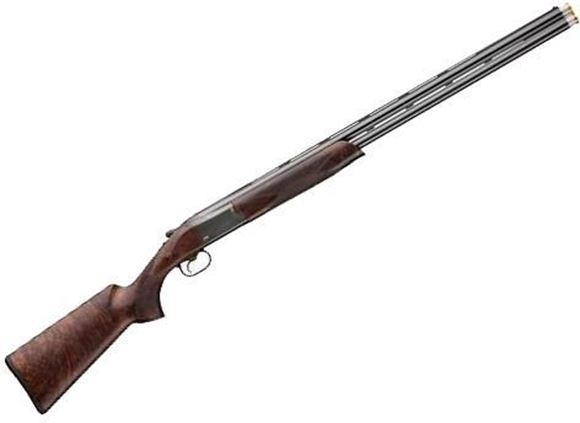 Picture of Browning Citori 725 S3 Sporting Over/Under Shotgun - 12Ga, 3", 30", Vented Rib, Low Luster Blued, Oil Finish Grade V/VI Black Walnut Stock, Ivory Front & Mid Bead Sight, Invector-DS Extended (F,IM,M,IC,C)