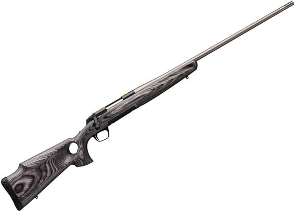 Picture of Browning X-Bolt Eclipse Hunter Bolt Action Rifle - 6.5 Creedmoor, 24", Sporter Contour, Matte Stainless, Satin Laminate Thumbhole Grip Stock w/Monte Carlo Cheekpiece, 4rds, Adjustable Feather Trigger