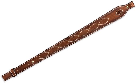 Picture of Browning Shooting Accessories, Rifle & Shotgun Slings - Heritage Leather Sling, 30"-35", Leather, Chicago Screws Sling Adjustments