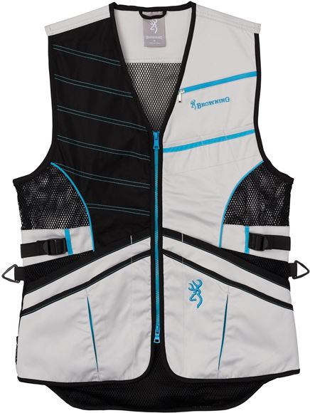 Picture of Browning Outdoor Clothing, Shooting Vests - Ace Shooting Vest for Her, Teal, Extra Small