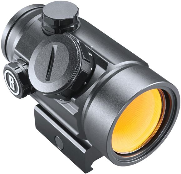 Picture of Bushnell Tactical Optics, Big D Red Dot - 1x37mm, Matte, 3 MOA Dot, 6 Brightness Settings, 1/2 MOA Click Value, Multi-Coated, Waterproof/Fogproof/Shockproof, Dry Nitrogen Filled, CR2032