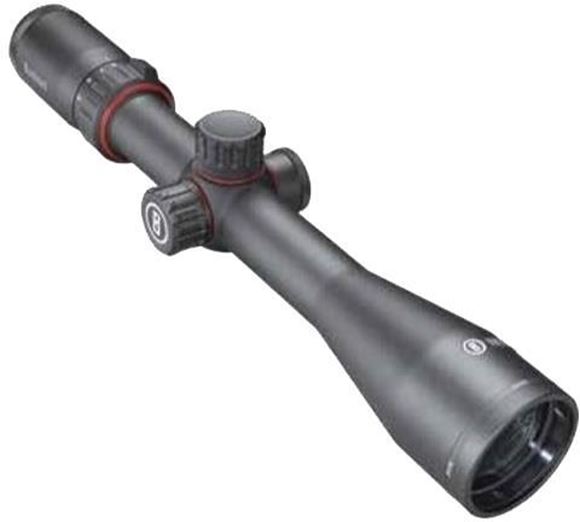 Picture of Bushnell Nitro Rifle Scope - 2.5-10x44mm, 30mm, Hunting Turrets, Side Focus, Multi-X Reticle, Second Focal Plane, Matte Black