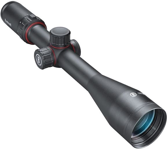 Picture of Bushnell Nitro Rifle Scope - 6-24x50mm, 30mm, Hunting Turrets, Side Focus, Deploy MOA Reticle, Second Focal Plane, Matte Black