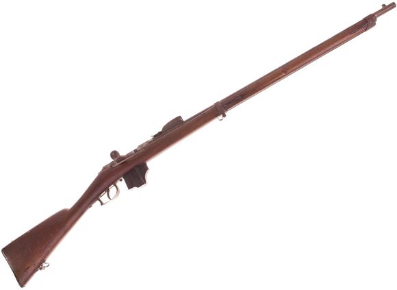 Picture of Used Dutch Beaumont-Vitali 71/88 Bolt-Action 11.3x52R Blackpowder, Dated 1884, Missing Cleaning Rod, All Metal Surfaces Showing Moderate Rusting, Overall Fair Condition