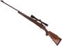 Picture of Used Custom Rifle .264 Win Mag Bolt Action Rifle, 26", Mauser Style Engraved FN Browning Receiver And  Engraved Bottom Metal, Winchester Barrel, Walnut Stock with End Cap, Leupold Vari-X II 3-9x40, Good Condition
