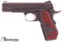 Picture of Used Dan Wesson Guardian Bobtail Commander Semi-Auto Pistol - 9mm Luger, 4.25", Black, Rosewood Grips, 2 Magazines, Original Box, Like New Condition