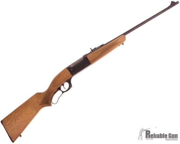 Picture of Used Savage 99E Lever Action Rifle, 308 Win, 22'' Barrel w/Sights, Wood Stock, Case Hardened Lever, Very Good Condition