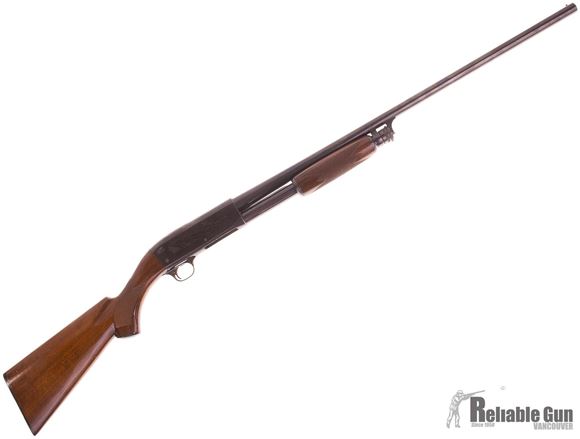 Picture of Used Ithaca Model 37 Pump Action Shotgun, 16ga 2-3/4'', 28'' Full Choke, Wood Stock, Very Good Condition