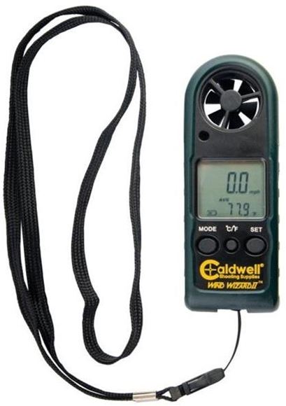 Picture of Caldwell Shooting Supplies Shooting Accessories - Wind Wizard II Weather Meter, Measures Wind Speed & Temperature