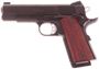 Picture of Used Les Baer Stinger, Officers Frame 1911, 45 ACP, 4.25'' Barrel, Blued Frame & Slide, Rosewood Grips, 1 Magazine, Scratch on Right Side of Slide, Otherwise Very Good Condition