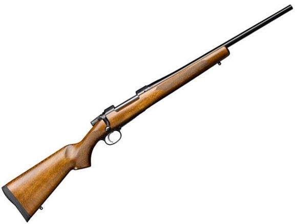 Picture of CZ 557 Sporter Bolt Action Rifle - 30-06 Sprg, 20.5", Straight Line Comb Beech Stock, No Sights, Adjustable Trigger *Non-Standard Production, Special Run*