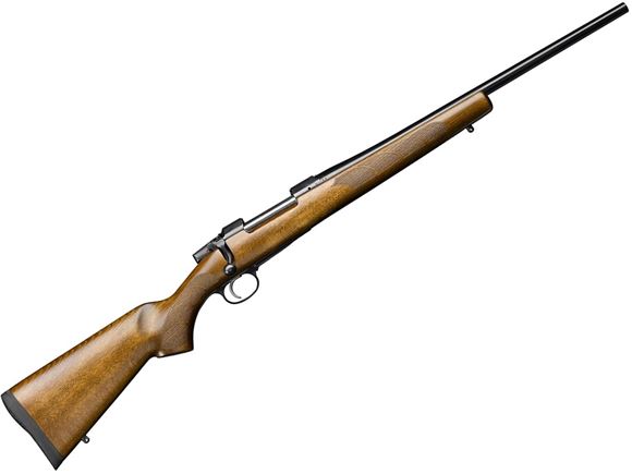 Picture of CZ 557 Sporter Bolt Action Rifle - 308 Win, 20.5", Straight Line Comb Beech Stock, No Sights, Adjustable Trigger *Non-Standard Production, Special Run*