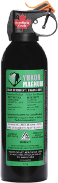 Picture of Defense Aerosols Bear Deterrent Pepper Spray - Yukon Magnum Bear Deterrent, 225g, 1.72%