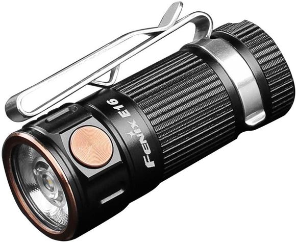Picture of Fenix Flashlight, E Series - E16, Cree XP-L HI, 700 Lumen, 1xCR123A/1x16340, Black, 22g