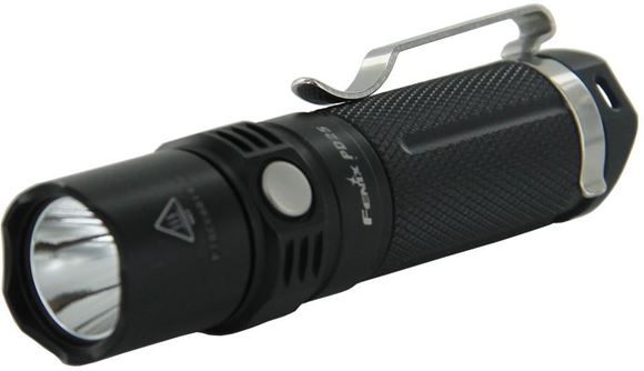 Picture of Fenix Flashlight, PD Series - PD35 Tactical Edition, Cree XP-L (V5), 1000 Lumen, 2xCR123A/1x18650, Black, 89g