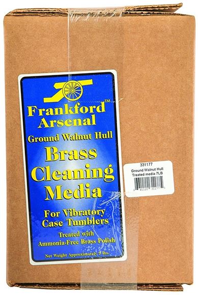 Picture of Frankford Arsenal Reloading Tools Media & Polish - Treated Walnut Hull Media 7 lbs, In A Box