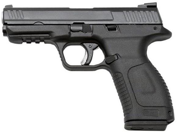Picture of Girsan MC 28 SA Semi-Auto Pistol - 9mm, 4.2", Striker-Fired, Black Polymer Frame, x2 Grip Backstraps, Picatinny Rail, White Dot Sights, 2x10rds, Mag Loader