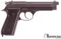 Picture of Used Beretta 92S DA/SA Semi-Auto Pistol - 9mm Luger, 125mm Barrel, Blued, 1 Magazine, Fixed Sights, Italian Police Surplus, Flambeau Case, Good Condition