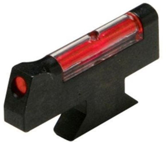 Picture of HiViz Handgun Sights, Smith & Wesson, Front Sights - Fiber Optic Front Revolver Sight, Red, For Any S&W Models w/Interchangeable Front Sight, Installed Height .310"