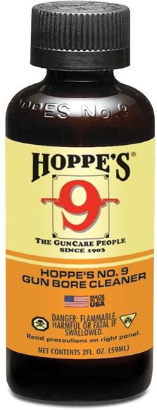 Picture of Hoppe's No.9 Bore Cleaners - No.9 Gun Bore Cleaner, 2 fl oz Bottle