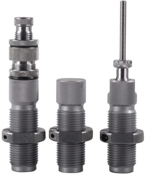 Picture of Hornady 546516 Series II 3-Die Set Taper Crimp 9MM Luger/9X21 (.355)