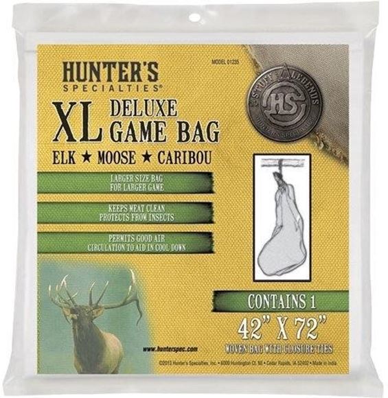Picture of Hunters Specialties Game Bags - Extra Large Game Bag, 42"x72", Woven Bag w/ Closure Tie