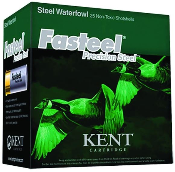 Picture of Kent Fasteel Precision Steel Steel Waterfowl Shotgun Ammo - 12Ga, 3", 1-3/8oz, #2, 250rds Case, 1300fps
