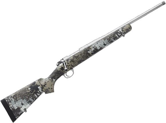 Picture of Kimber Model 84M Adirondack Bolt Action Rifle - 308 Win, 18", Threaded, Stainless, Kevlar/Carbon Fiber w/Gore Optifade Elevated II Stock, 4rds, Adjustable Trigger, 3-Position Safety