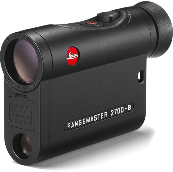 Picture of Leica Sport Optics, Rangemaster Rangefinders - CRF 2700-B, 7x24mm, 10-2700yds (EHR Ballistics out to 1200yds), Compatible With Leica ABC Ballistic Data via MicroSD, HDC Multicoating, LED Display, Black, CR2 3V