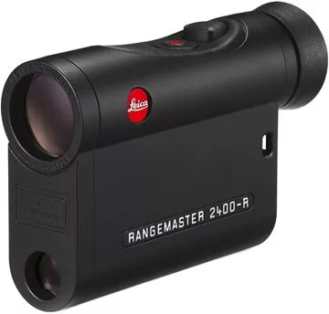 Picture of Leica Sport Optics, Rangemaster Rangefinders - CRF 2400-R, 7x24mm, 10-2400yds (EHR Ballistics out to 1200yds), AquaDura Lens Coating, LED Display, Black, CR2 3V