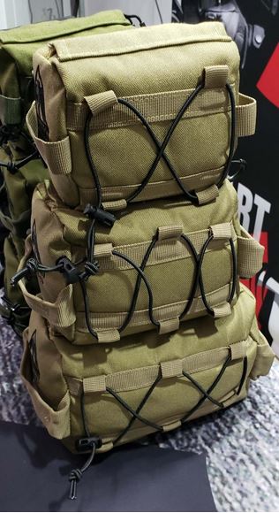 Picture of Lockhart Tactical - Long Range PRS Shooting Bag Set, Unfilled, FDE, Sm (3",4",6") Med (4",5",7") Lg (5", 6", 8")