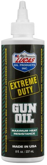 Picture of Lucas Oil - Extreme Duty Gun Oil, Maximun Heat Resistance, 8 fl. oz. / 237ml, Bottle