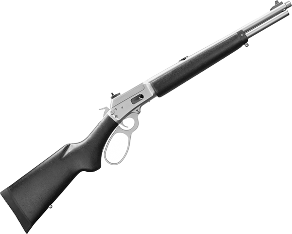 Picture of Marlin 1894CST Lever Action Rifle - 357 Mag, 16.5", 1/2x28 Threaded Barrel, Stainless, XS Sights, Big Loop Lever, Black Painted Laminate Pistol-Grip Stock, 7rds