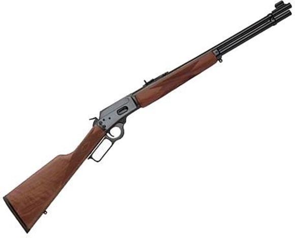 Picture of Marlin Model 1894 Lever Action Rifle - 45 Colt, 20", Round Barrel, 1:38" Rh, Blued, American Black Walnut Straight Grip Stock, 10rds